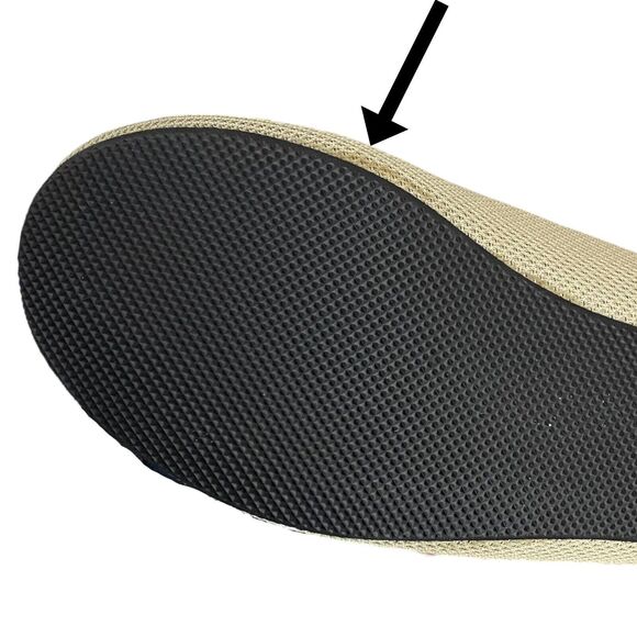 Mahabis Summer Slippers 39 Womens US 8 Slip On Shoes Beige Comfort Loafer Casual - Picture 13 of 16